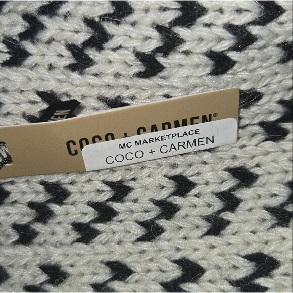 Coco + Carmen Vibrant Knit Scarf - Picture 4 of 4